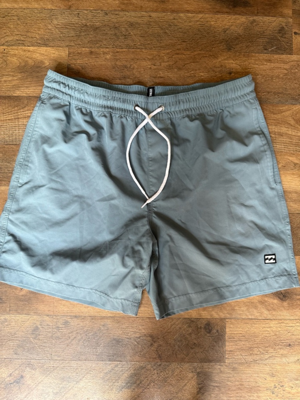 Billabong Light Blue Drawstring Swim Shorts